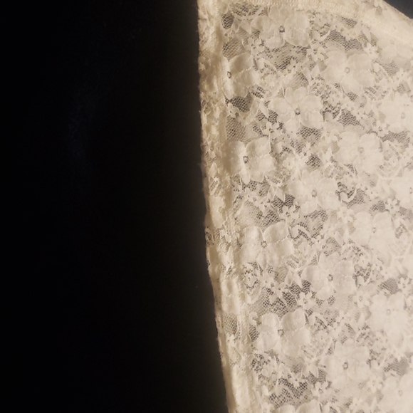 Express long sleeve lace shirt size small - Picture 2 of 5